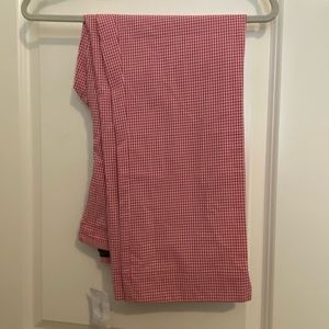 Talbots  Gingham Print Pants pink Size 10P